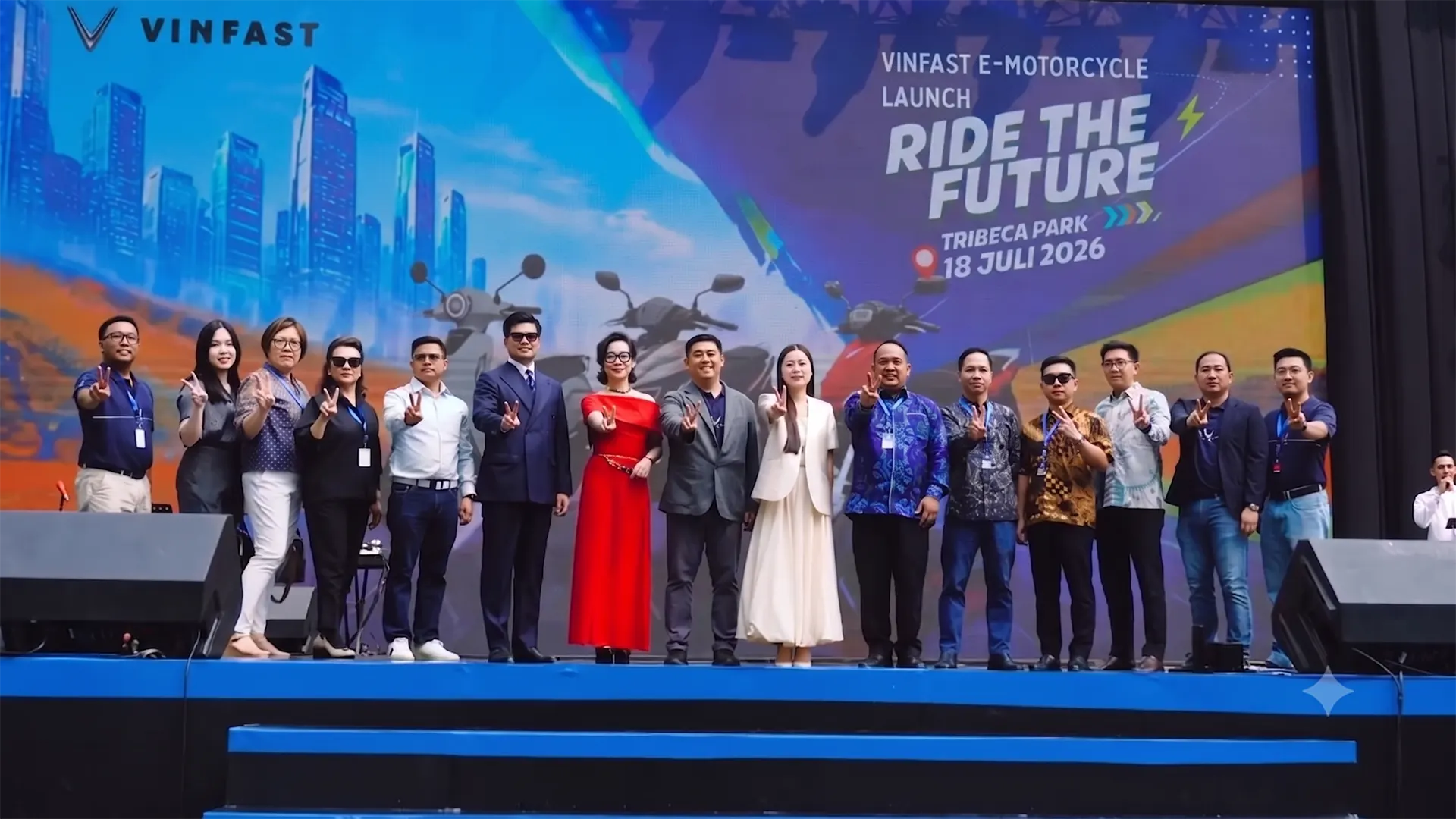 Peluncuran motor listrik VinFast Evo Feliz II dan Viper di Indonesia